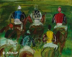 Raoul Dufy - Jockeys