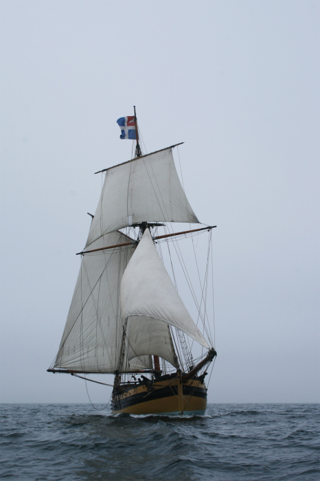 Le Renard, réplique du bateau de Surcouf